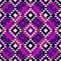 seamless geometric ethnic pattern design vector