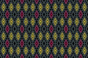 geometric ethnic pattern traditional design for background vector