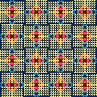geometric ethnic pattern traditional design vector