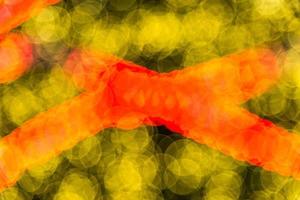 Abstract blurred light background with the bokeh effect. photo
