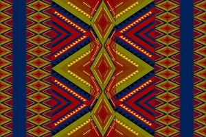 geometric ethnic pattern traditional design vector