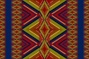 geometric ethnic pattern traditional design vector