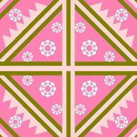 geometric ethnic pattern traditional design vector