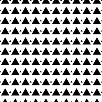 patrón geométrico transparente con triángulos vector