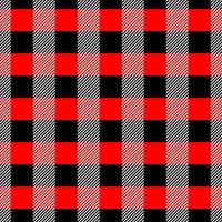 red plaid design for fabric vector