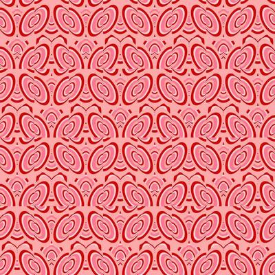 seamless pattern with hearts design