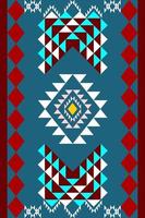 geometric ethnic pattern traditional design vector