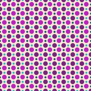seamless pattern with dots vector
