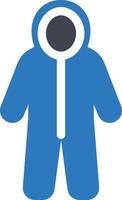 protection suit vector illustration on a background.Premium quality symbols.vector icons for concept and graphic design.