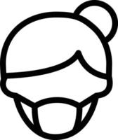 mask vector illustration on a background.Premium quality symbols.vector icons for concept and graphic design.
