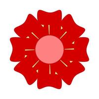 diseño de icono de flor vector