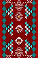 geometric ethnic pattern traditional design vector