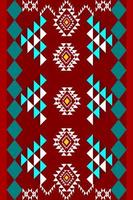 geometric ethnic pattern traditional design vector