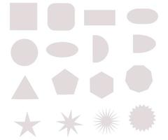 set of shape vector