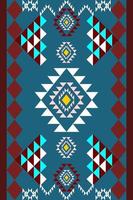 geometric ethnic pattern traditional design vector