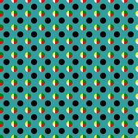 seamless geometric pattern with dots vector