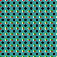 seamless geometric pattern with dots vector