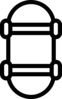 skateboard vector illustration on a background.Premium quality symbols.vector icons for concept and graphic design.