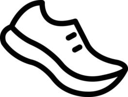 zapatos deportivos ilustración vectorial sobre un fondo. símbolos de calidad premium. iconos vectoriales para concepto y diseño gráfico. vector