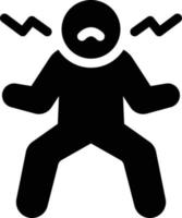anger vector illustration on a background.Premium quality symbols.vector icons for concept and graphic design.