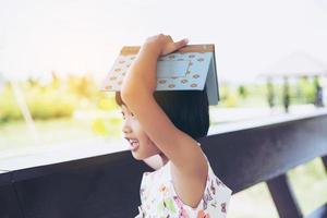 Smiling beautiful girl portrait stock photo