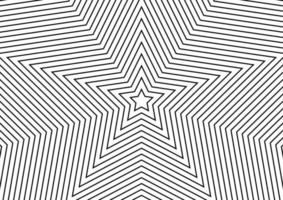star shaped line background with abstract theme vector