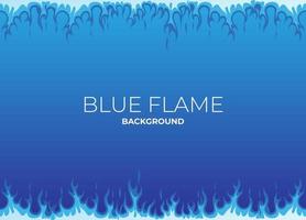 Set of blue flames vector illustration element, background, frame, effects, layout. Vector eps 10. Cartoon of flames.