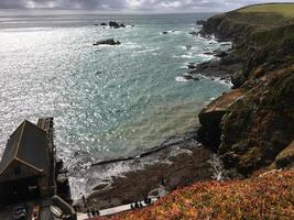 A view of the Cornwall Coast at Lizard Point photo