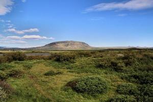 Iceland scenery near the Jokulsarlon Glacier Lagoon photo