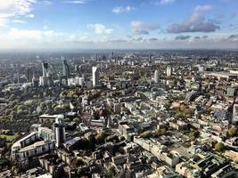 una vista aerea de londres foto