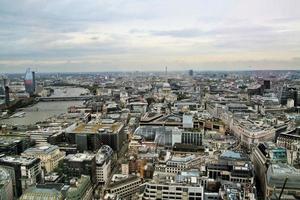 una vista aerea de londres foto