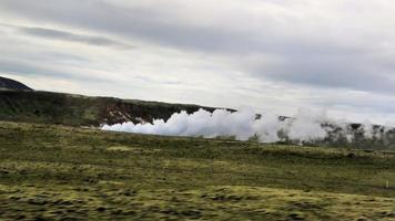 A view of Iceland near Reykjavik photo