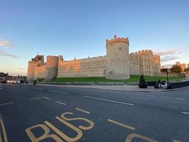 Windor in the Uk in November 2020. A view of Windsor Castle photo