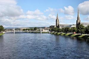 A view of Inverness in Scotland photo