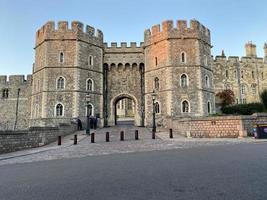 Windor in the Uk in November 2020. A view of Windsor Castle photo