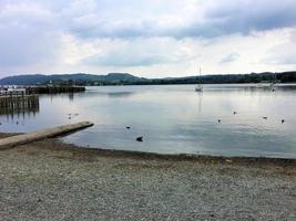 A view of the Lake District in the summer photo