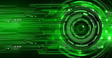 eye cyber circuit future technology concept background vector