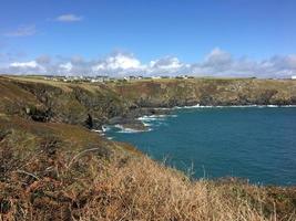 A view of the Cornwall Coast at Lizard Point photo