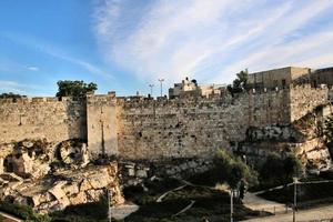 A view of Jerusalem in Israel photo