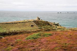A view of the Cornwall Coast at Lands End photo