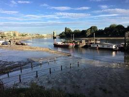 A view of the River Thames at Hammersmith photo