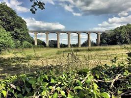 una vista del acueducto pontcysylte foto