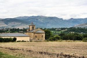 una vista de los pirineos desde el lado francés foto