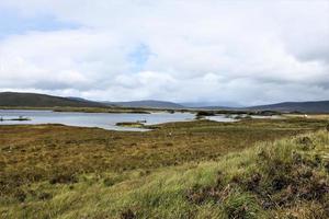 A view of the Scotland Highlands near Ben Nevis photo