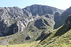 A view of the Wales Countryside near Tryfan photo