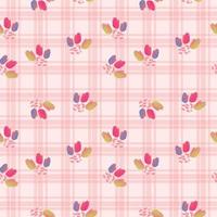 Seamless Pattern With Floral Motifs able to print for cloths, tablecloths, blanket, shirts, dresses, posters, papers. vector