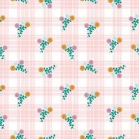 Seamless Pattern With Floral Motifs able to print for cloths, tablecloths, blanket, shirts, dresses, posters, papers. vector