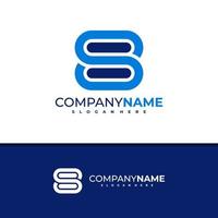vector de diseño de logotipo de letra sb, ilustración de plantilla de conceptos de logotipo de sb creativo.