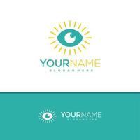 Eye logo design vector, Creative Eye logo concepts template illustration. vector