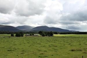 A view of the Scotland Highlands near Ben Nevis photo